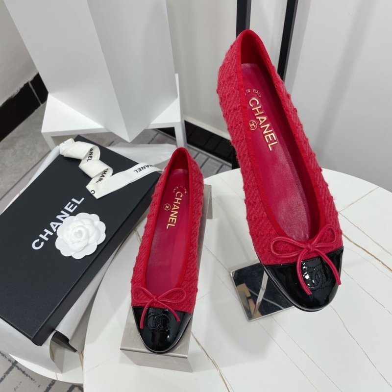 Ch*el flat shoes